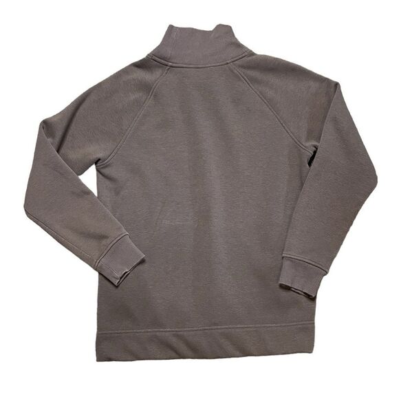 ATHLETA Cozy Karma Side Zip Funnel Neck Brown Size XS - Picture 4 of 8